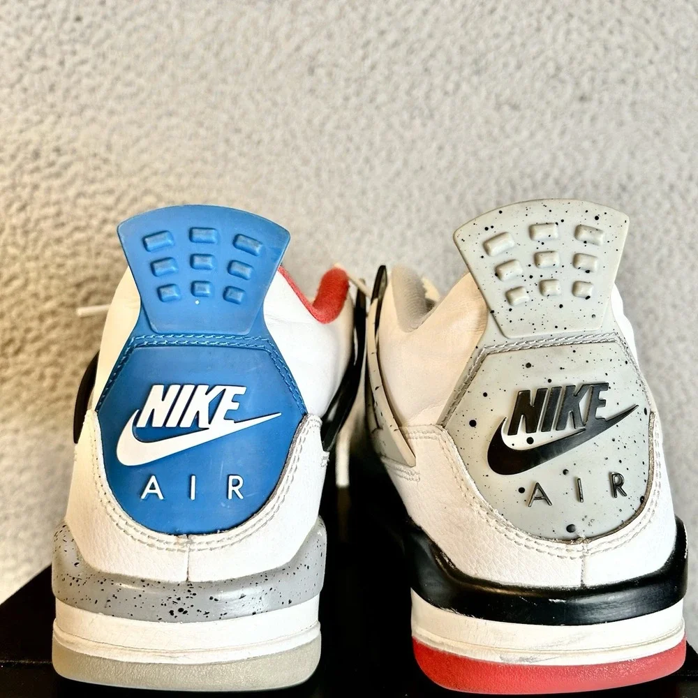 Air Jordan Nike What The 4 Gs Size 6Y Sneakers